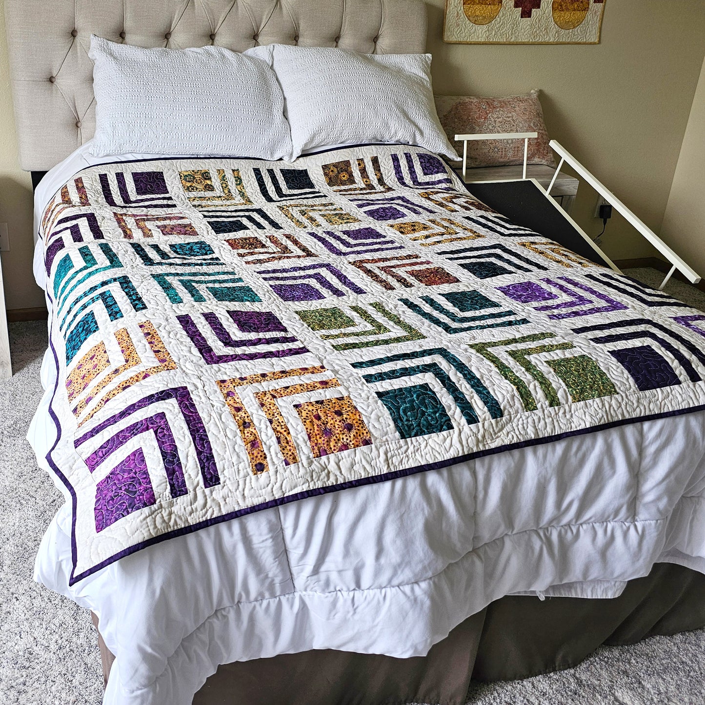 Quarter Spin quilt pattern