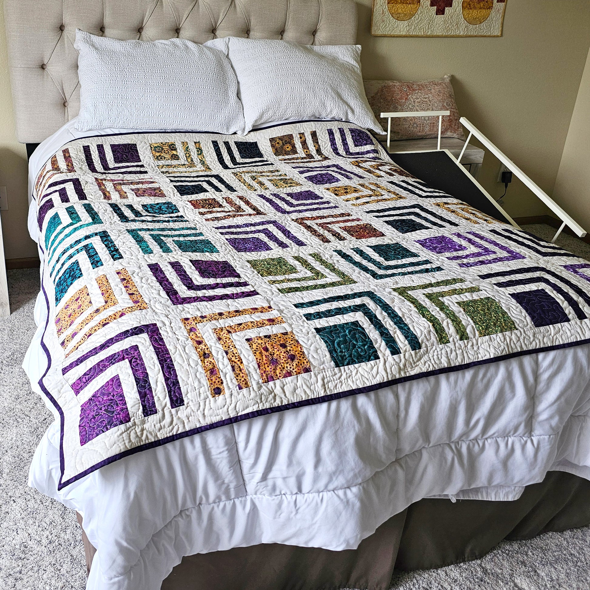 Quarter Spin quilt pattern
