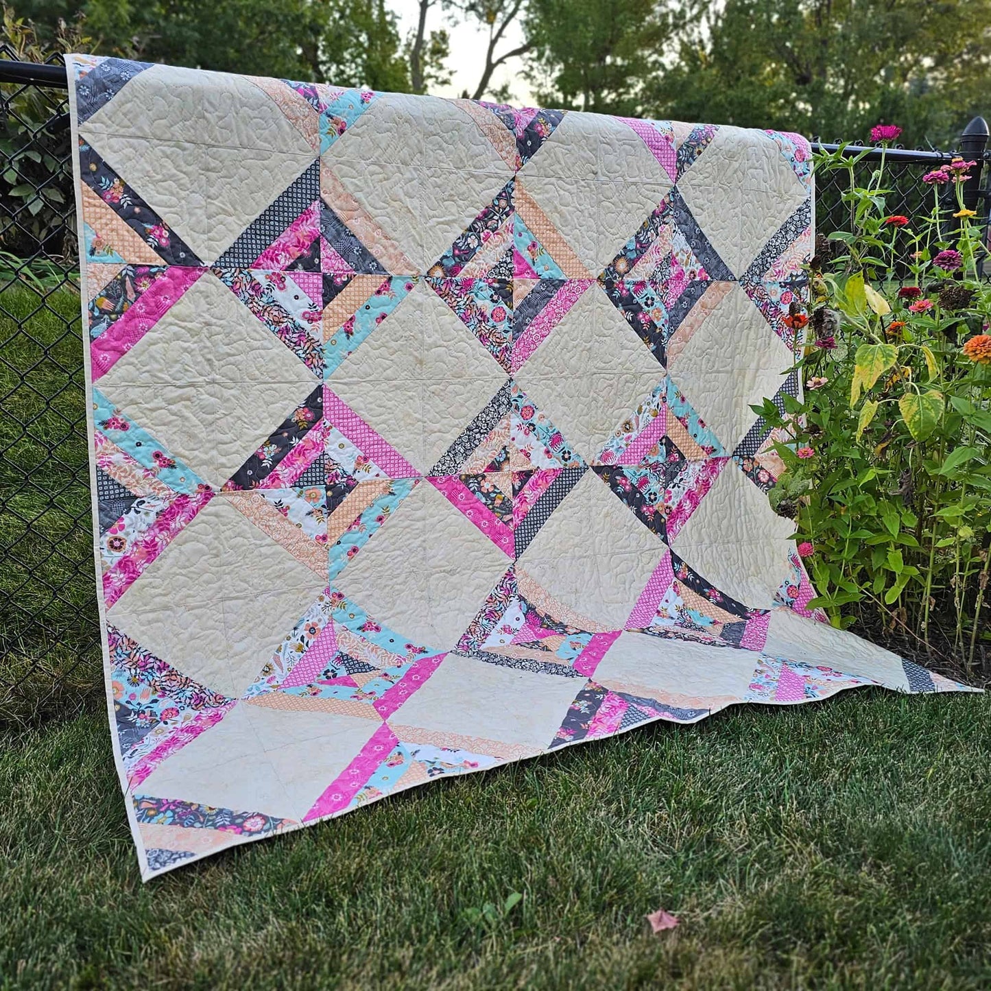 Using a jelly roll for the quilt