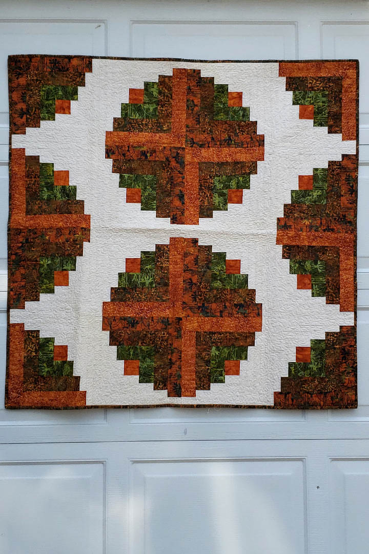 Amber Logs quilt pattern
