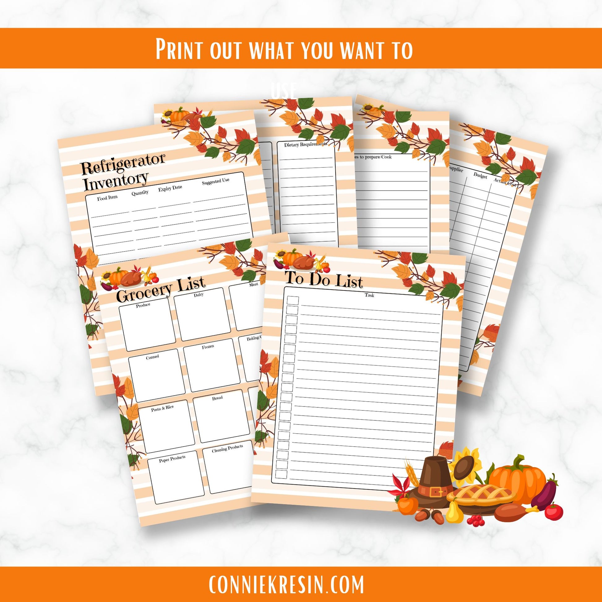 Thanksgiving Planner