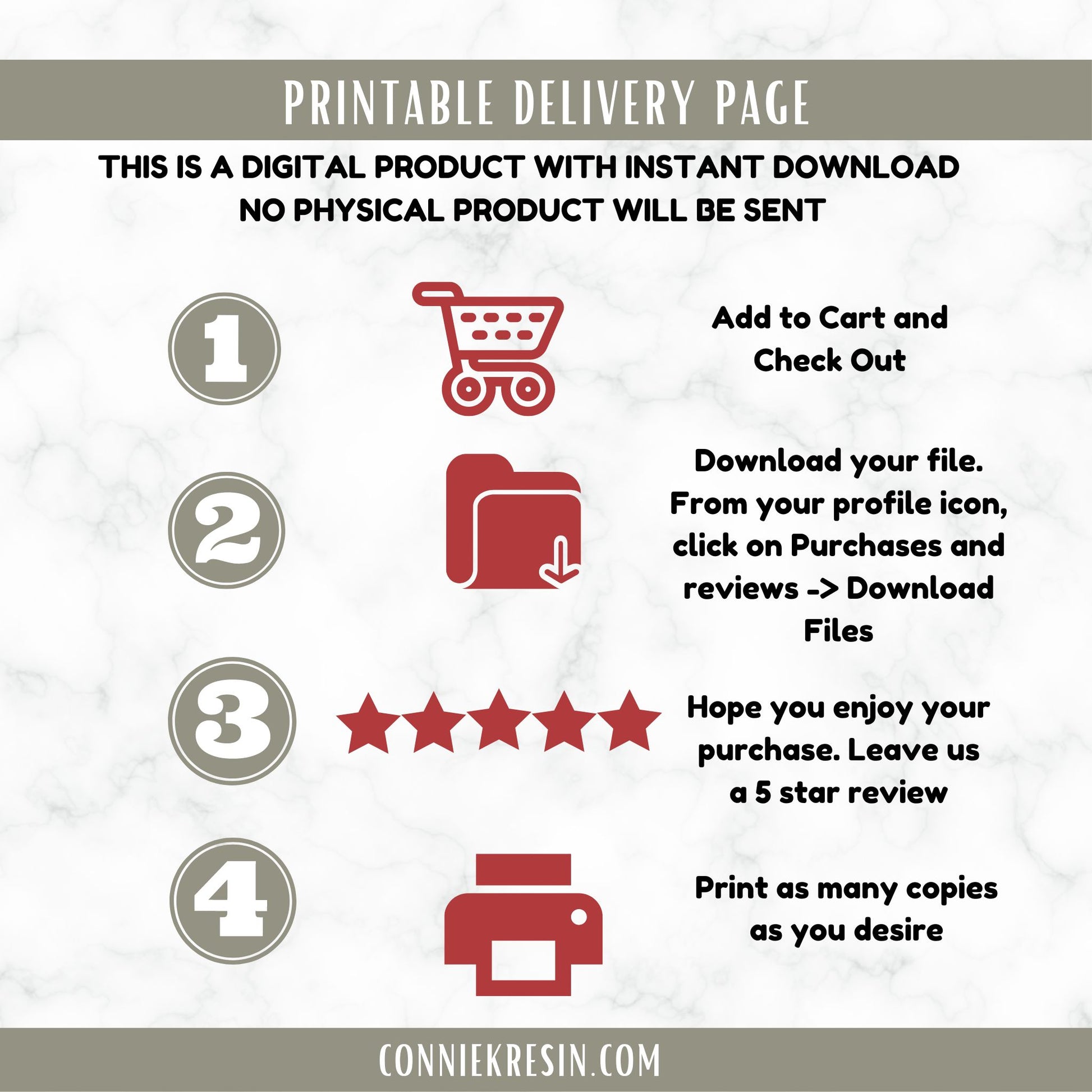 PDF delivery