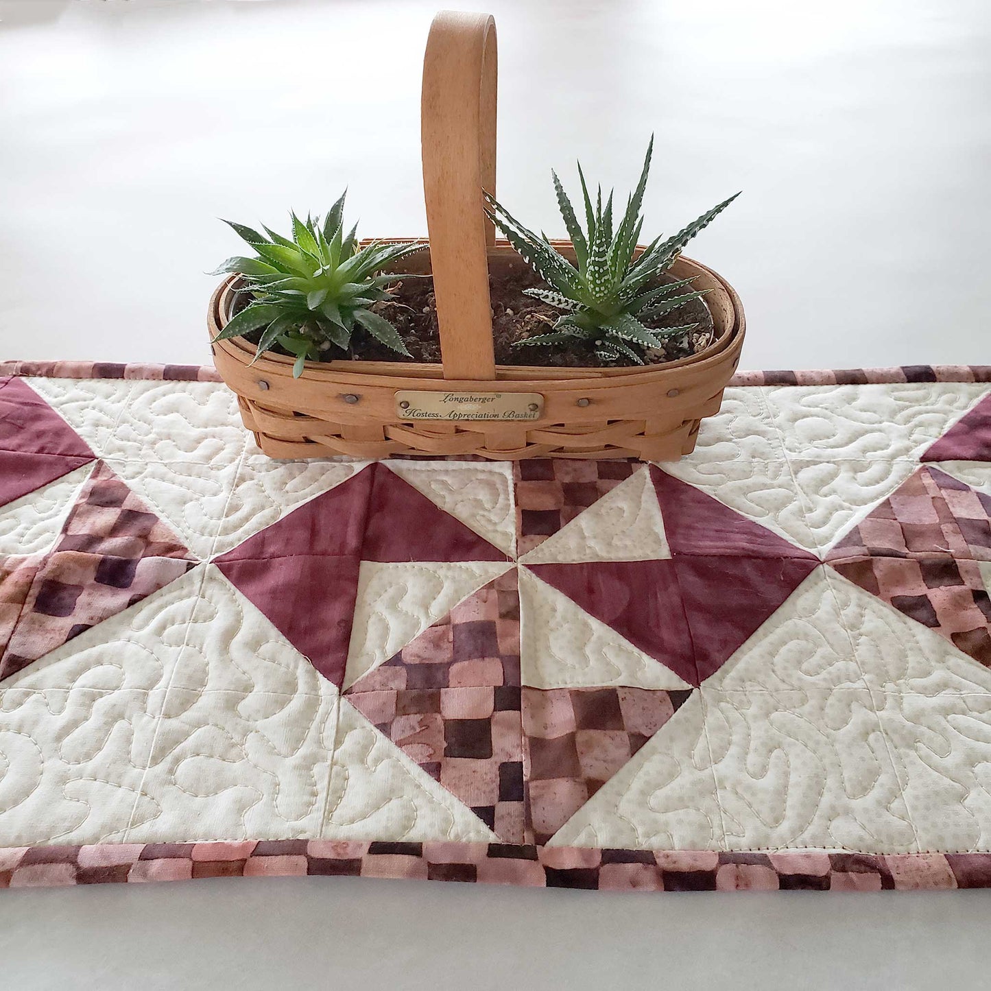 Simple Pinwheel Table Runner
