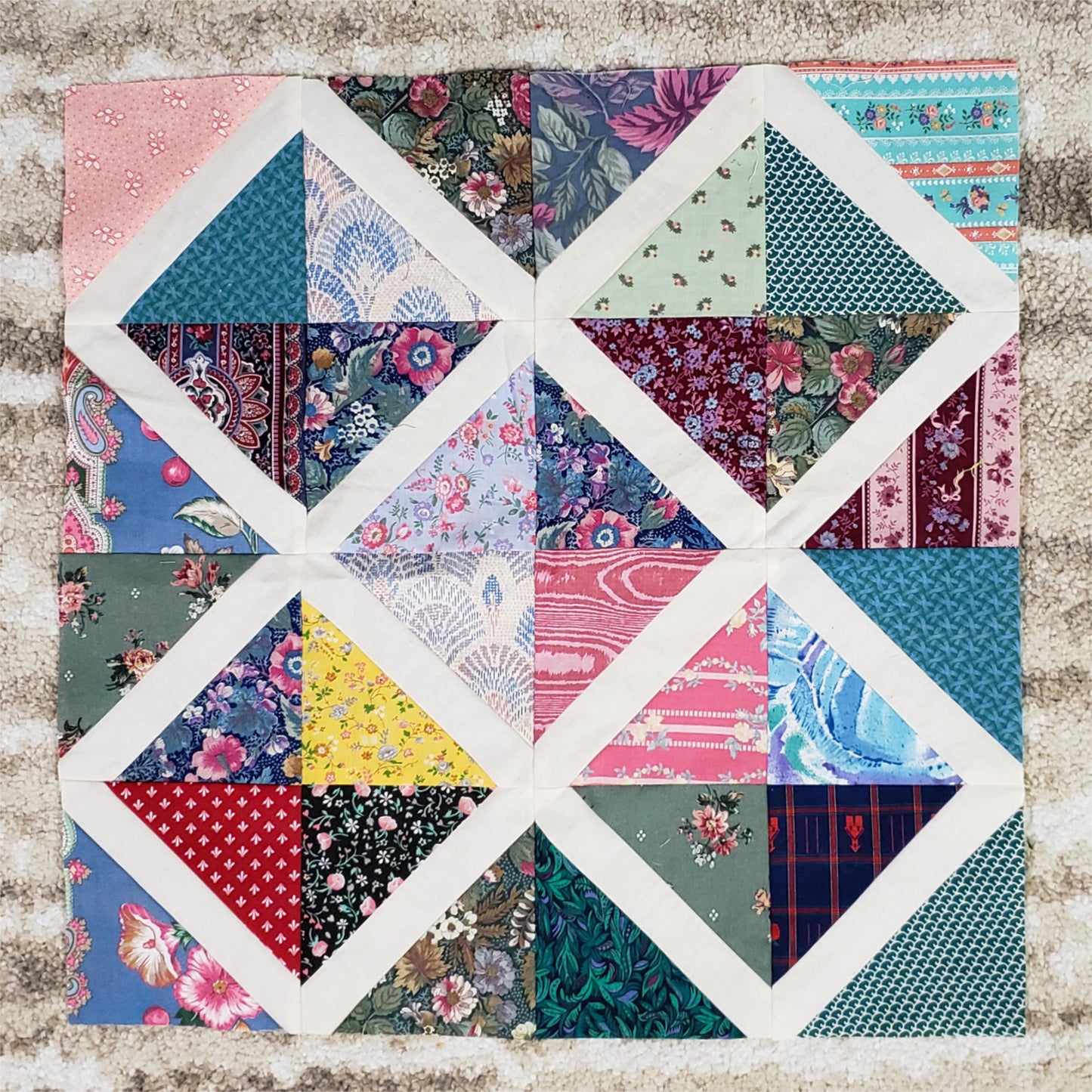 X Spot quilt blocks