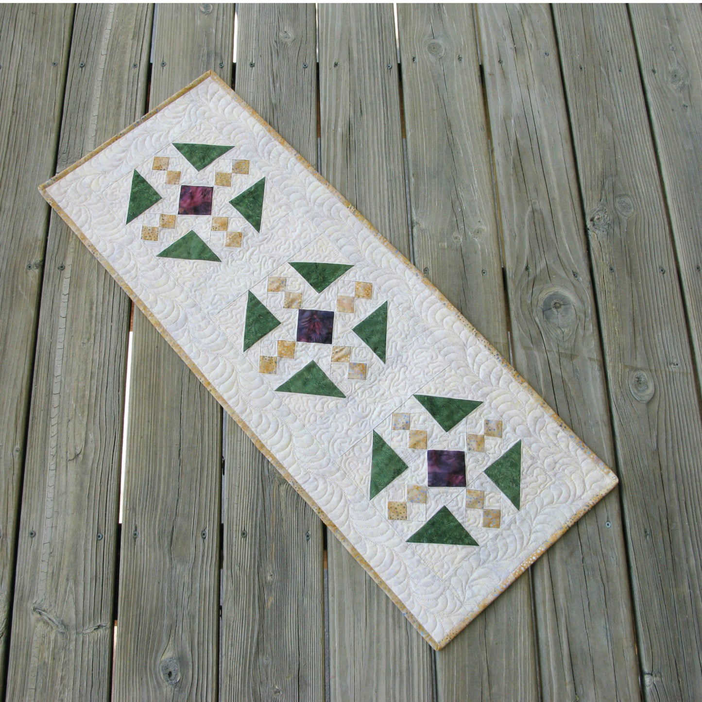 Sea Canyon table runner PDF