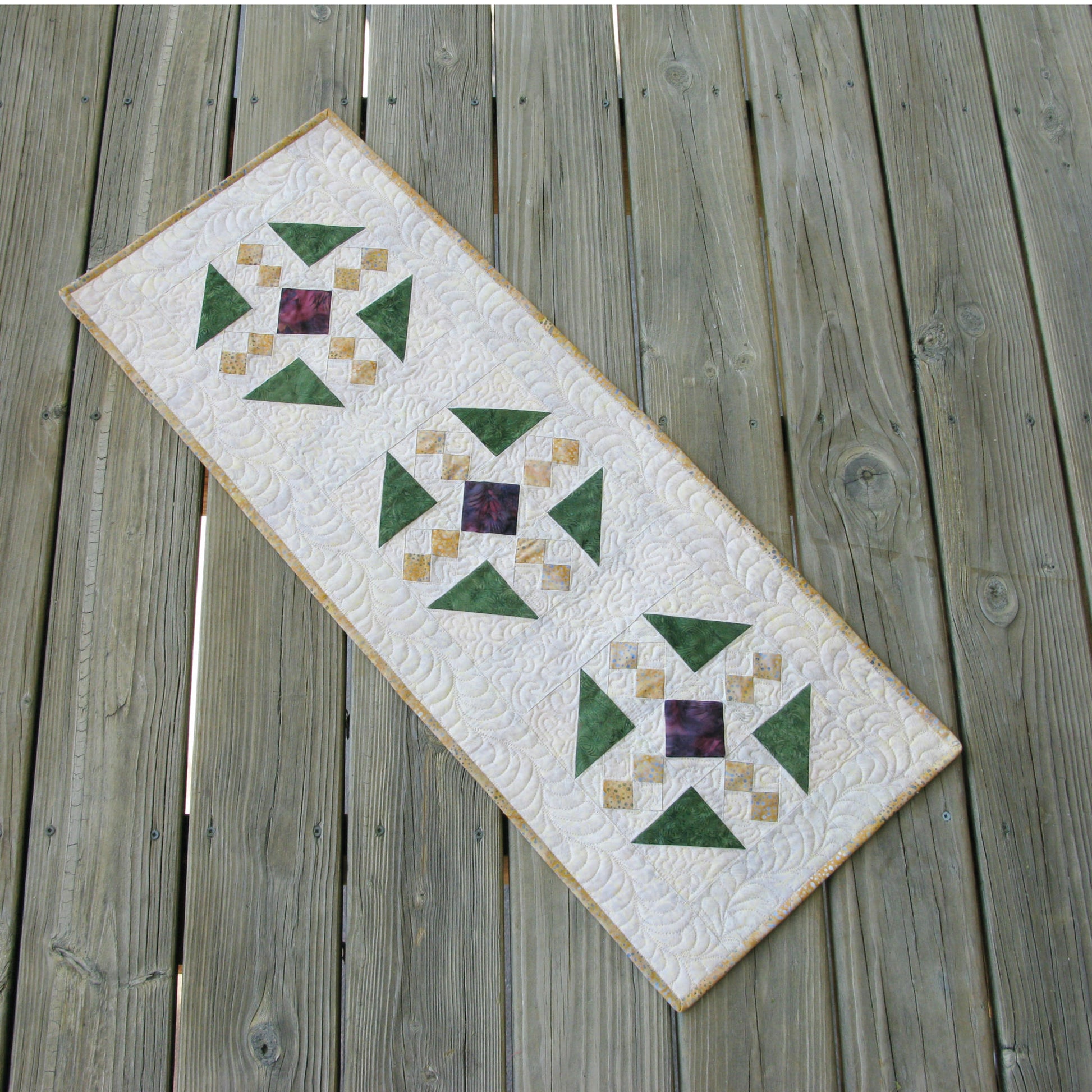 Sea Canyon table runner PDF