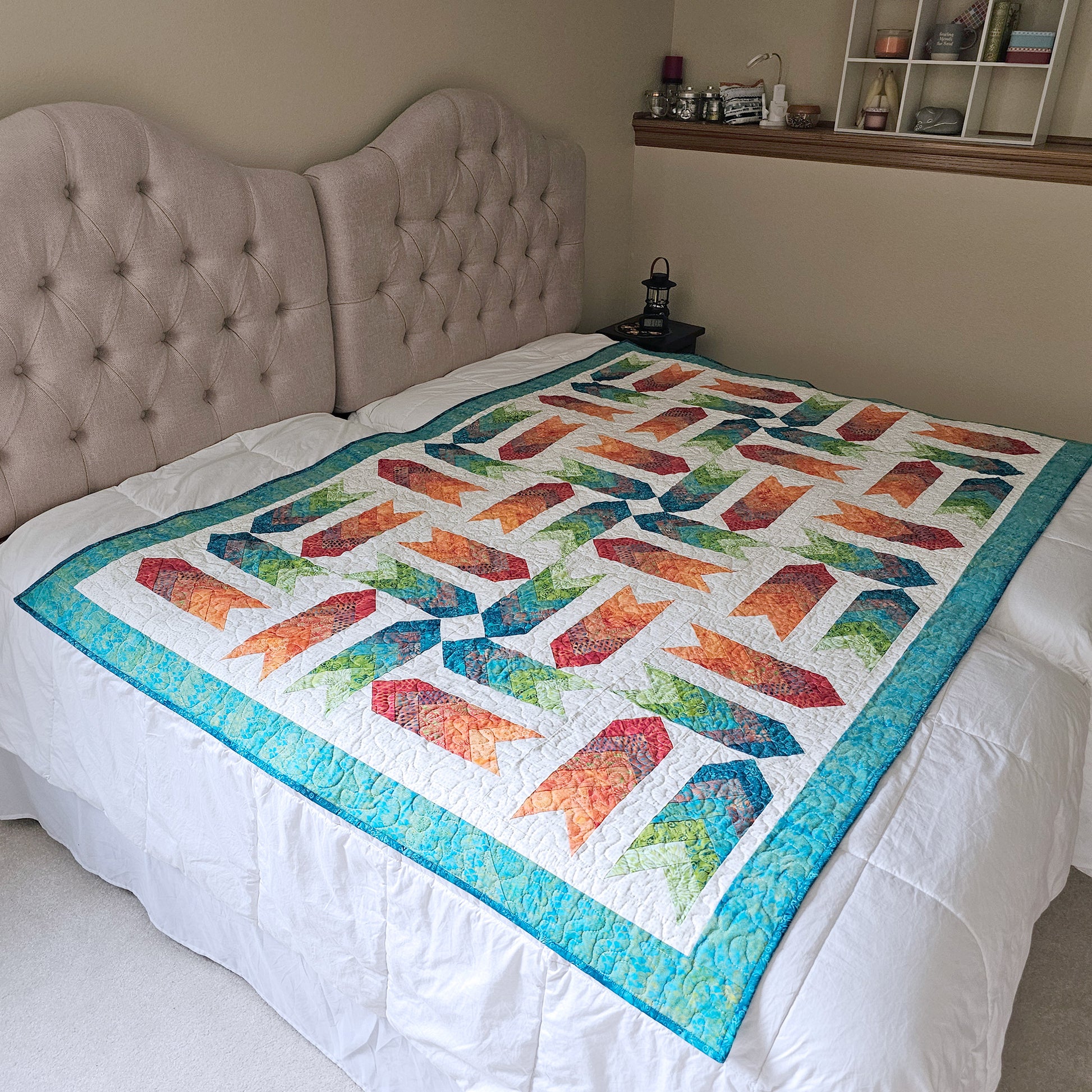 Fletching quilt pattern 