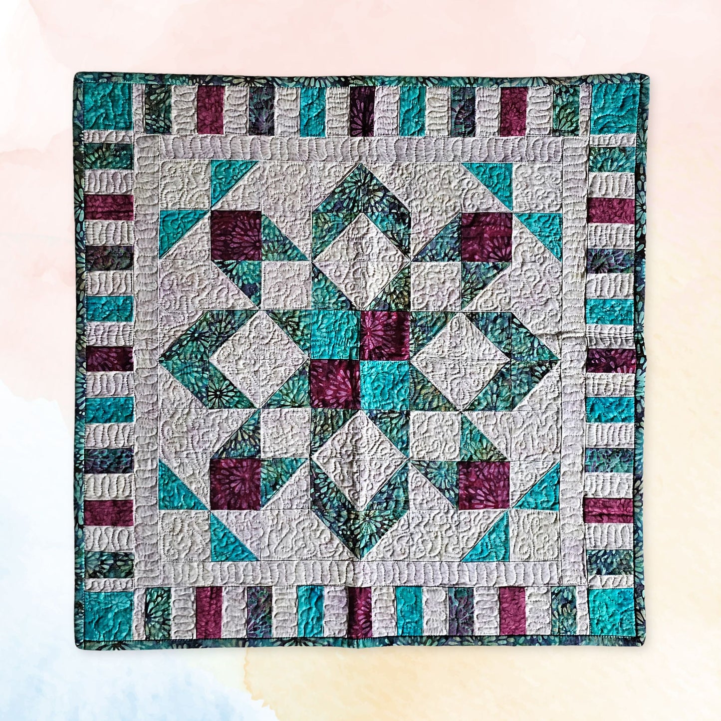 Misty quilt pattern