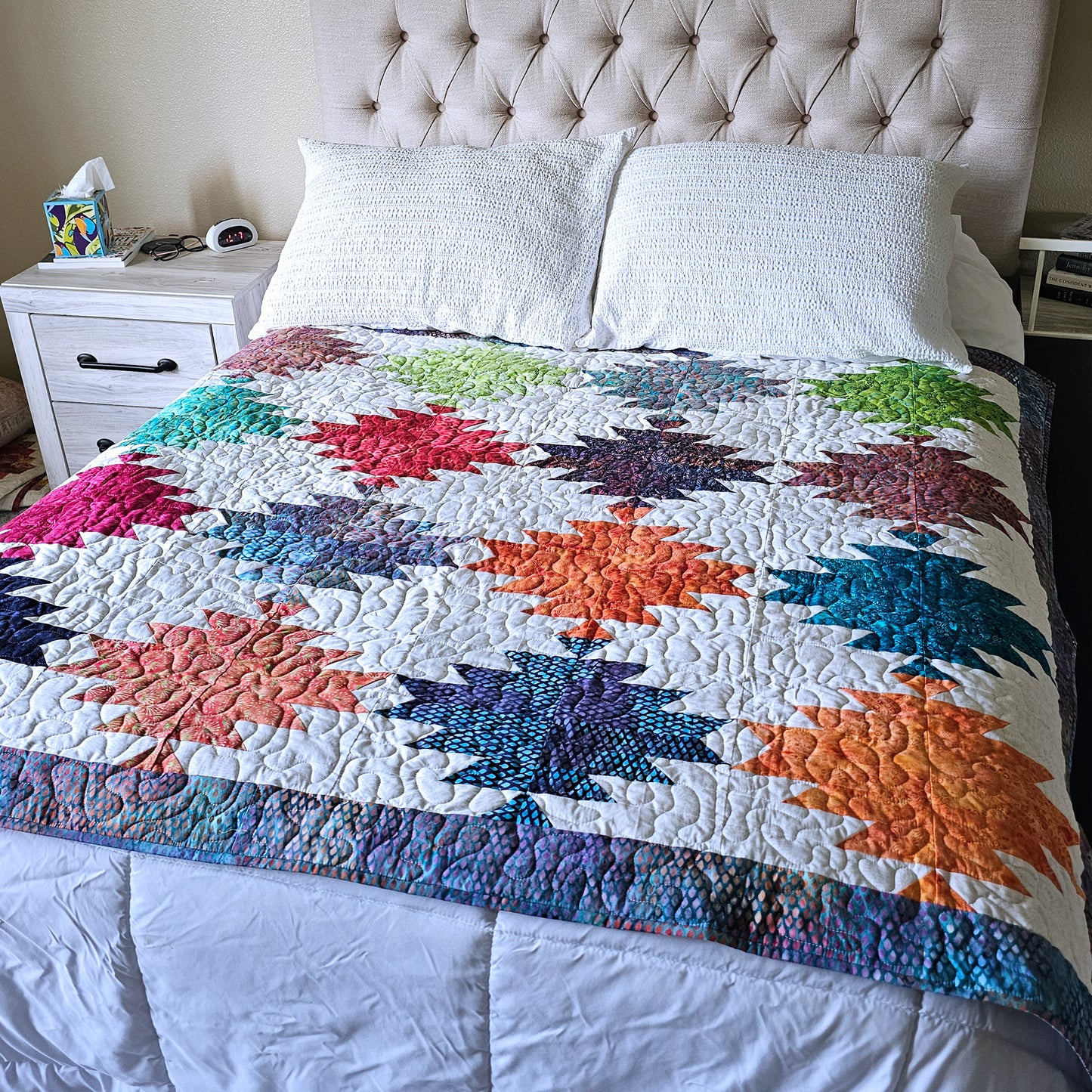 Painted Peaks quilt pattern
