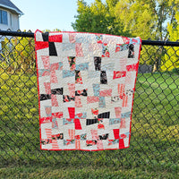 River Whirls baby quilt