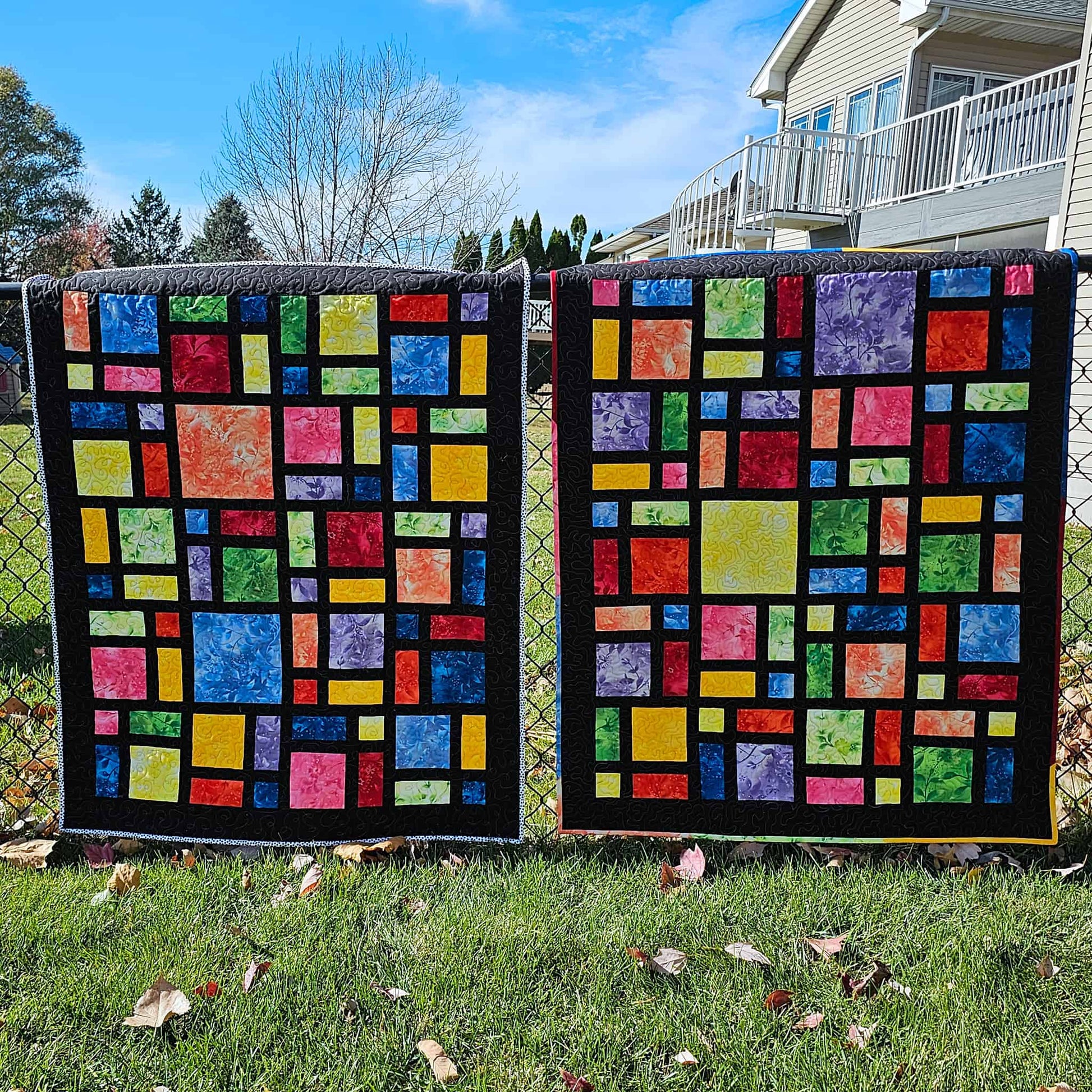 Scattered baby quilts