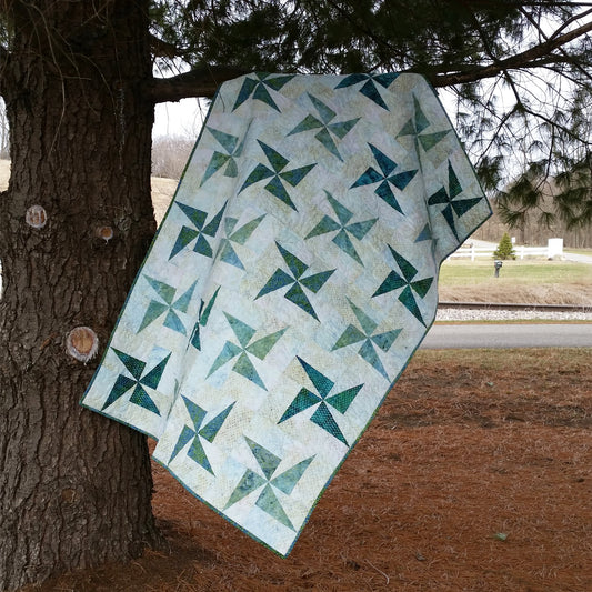 Twirling Windmills Quilt pattern