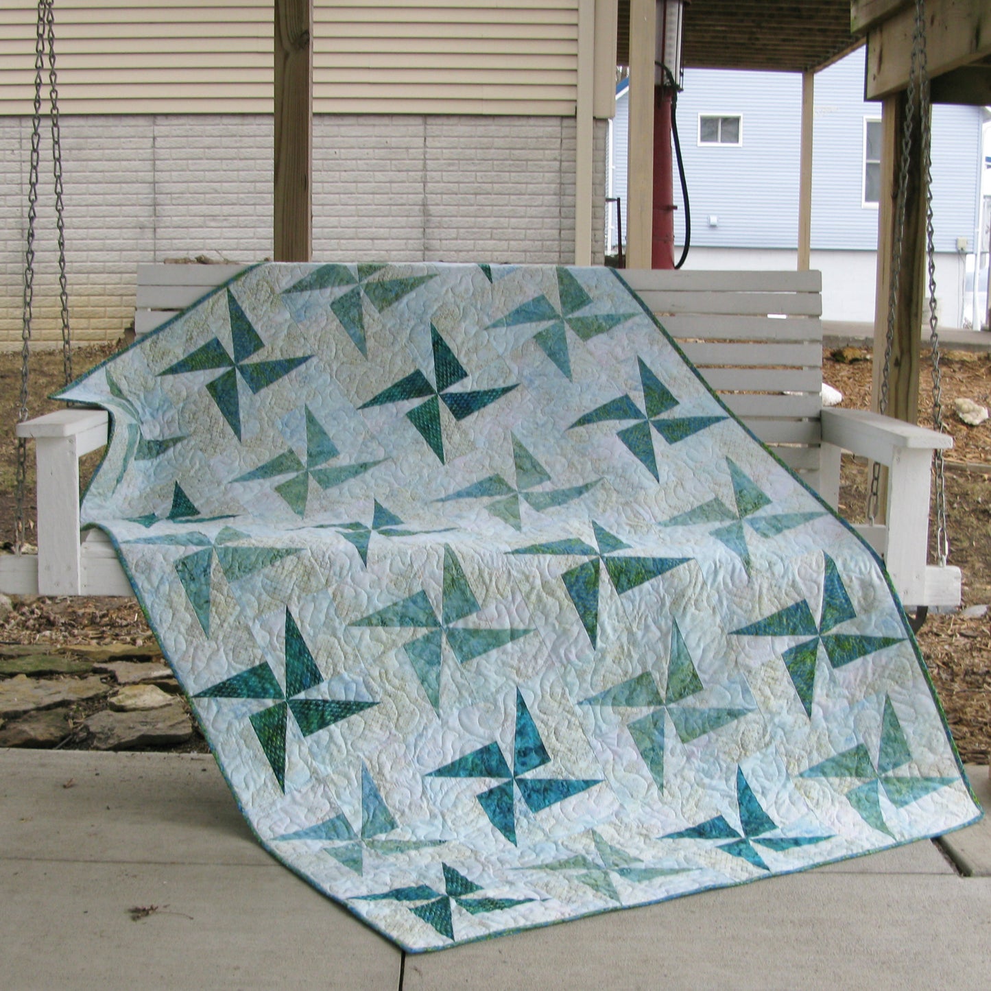 Twirling Windmills Quilt pattern