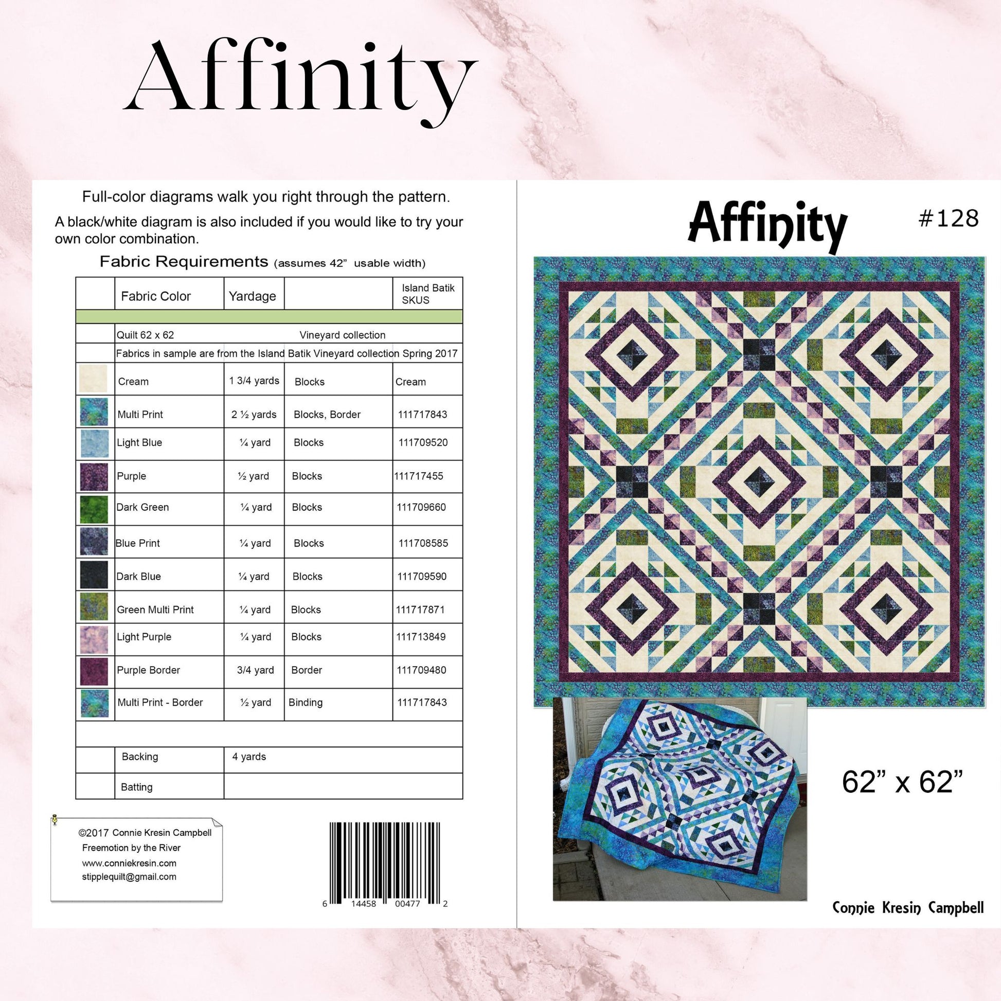 Affinity quilt pattern pdf