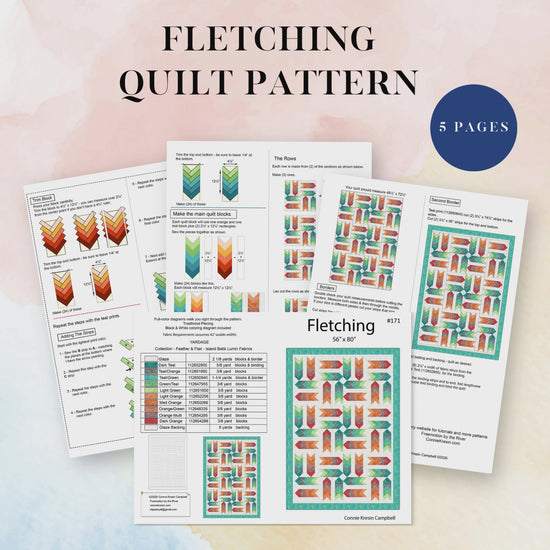 Fletching quilt pattern