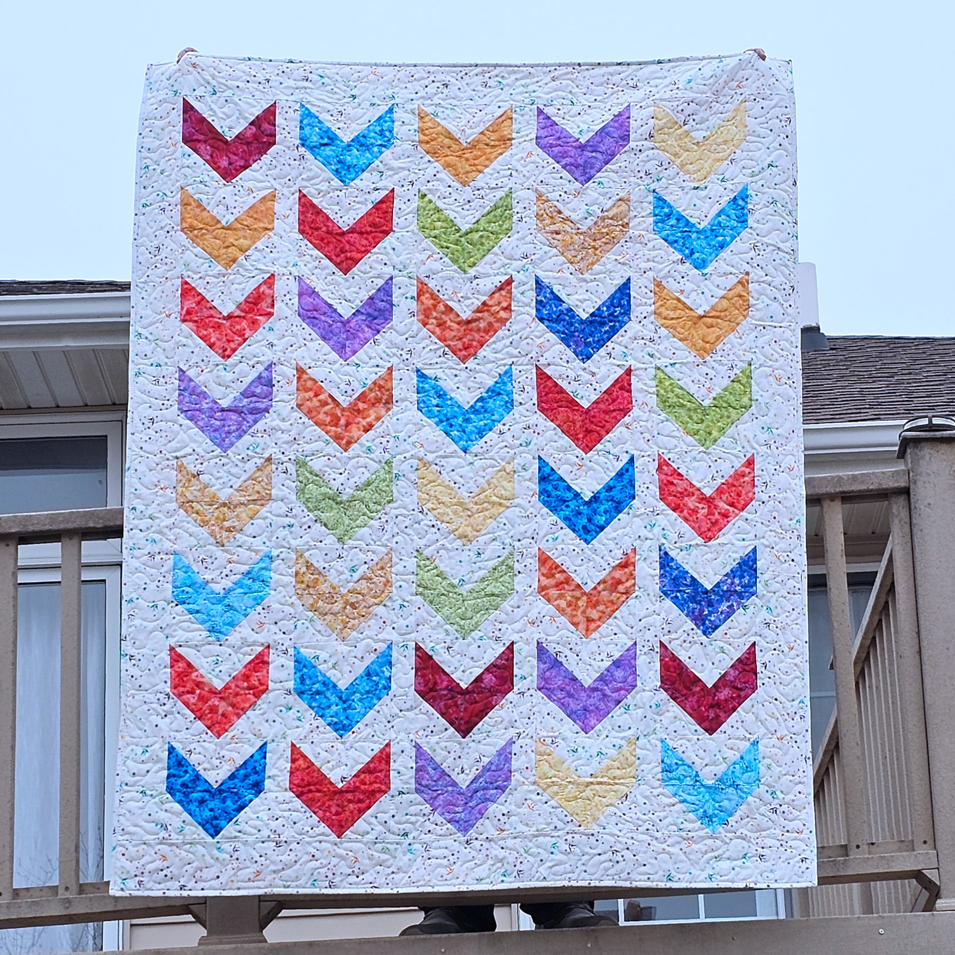 Twizzle quilt 