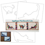 Applique Patchwork Cat pattern