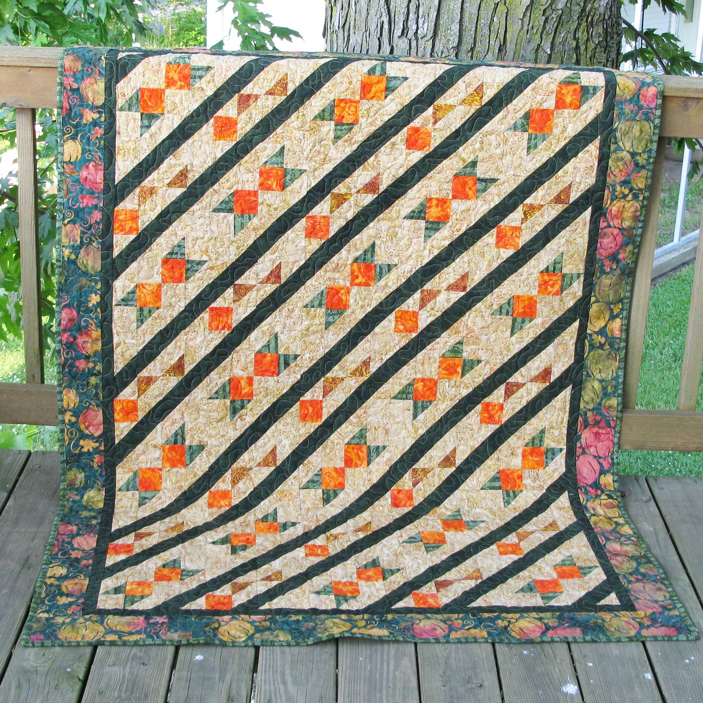 Arrowhead quilt pattern