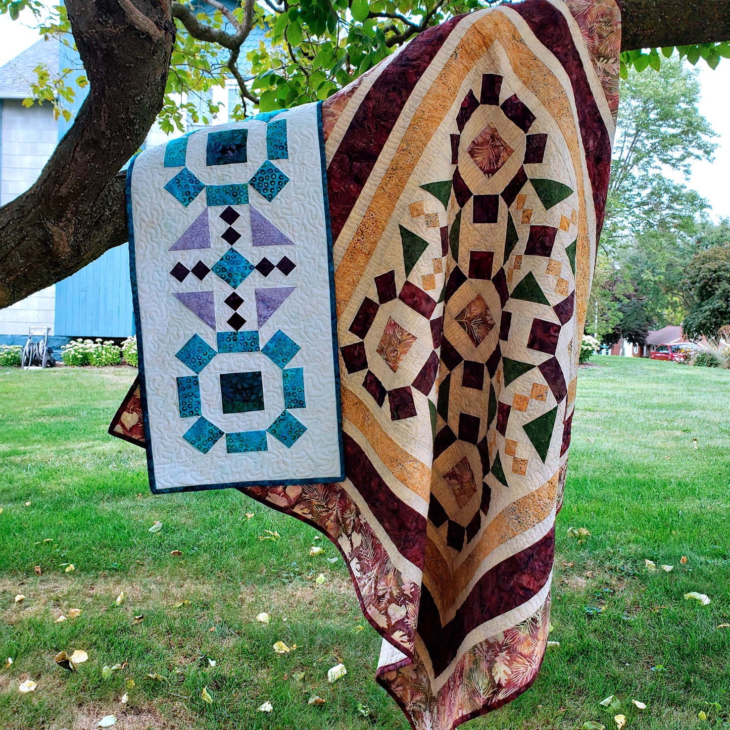 Board Game quilt and table runner pattern