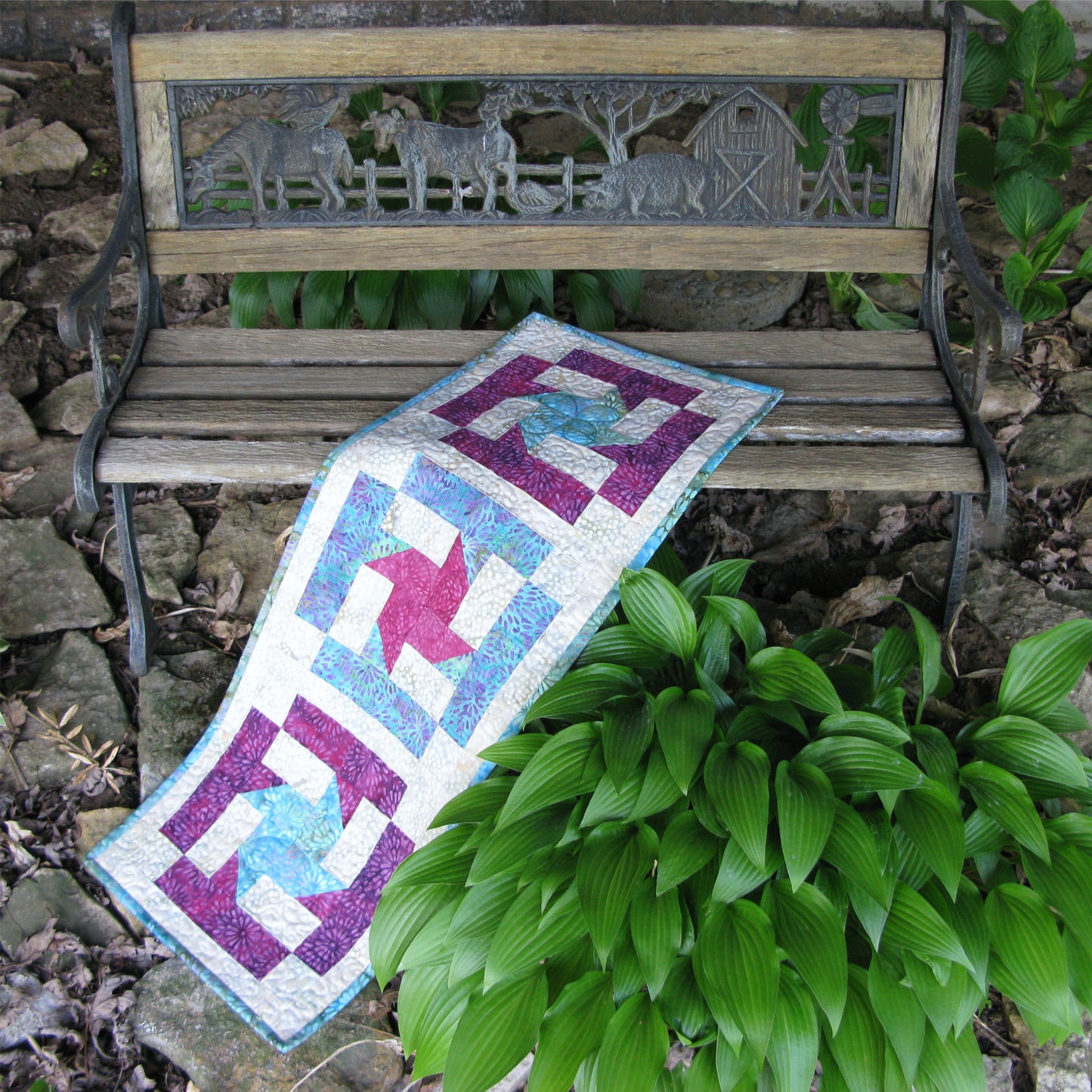 Coastal Mist table runner