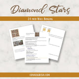 diamond stars quilt pdf