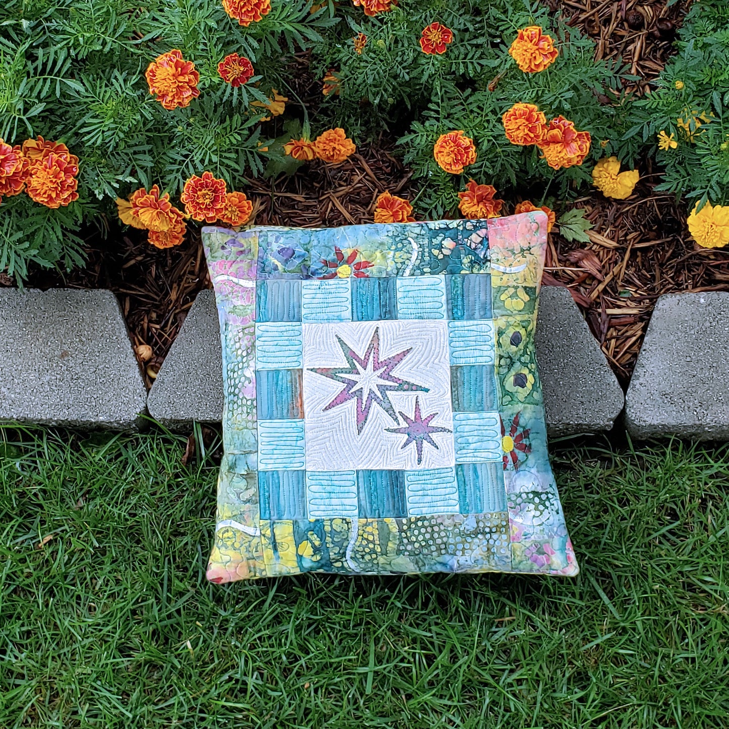 Eight Point Star Pillow