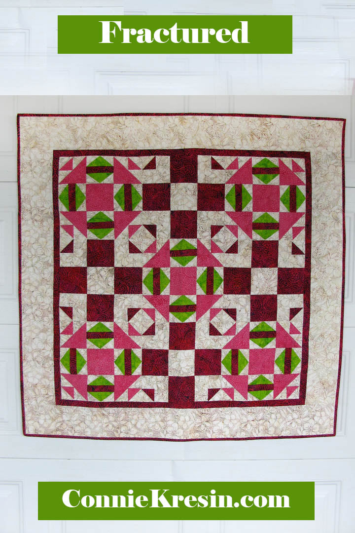 Fractured is another fast, easy and fun quilt to make!