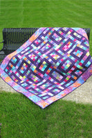 Hopscotch quilt pattern very easy to make using squares