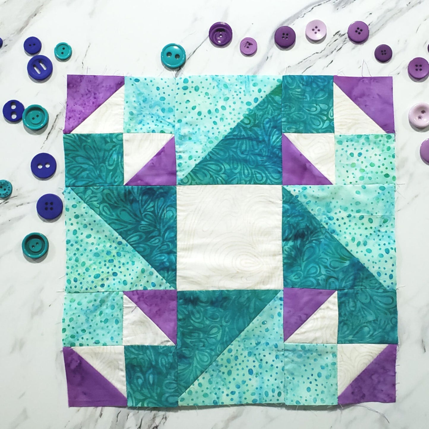 Indiana Star Quilt Block