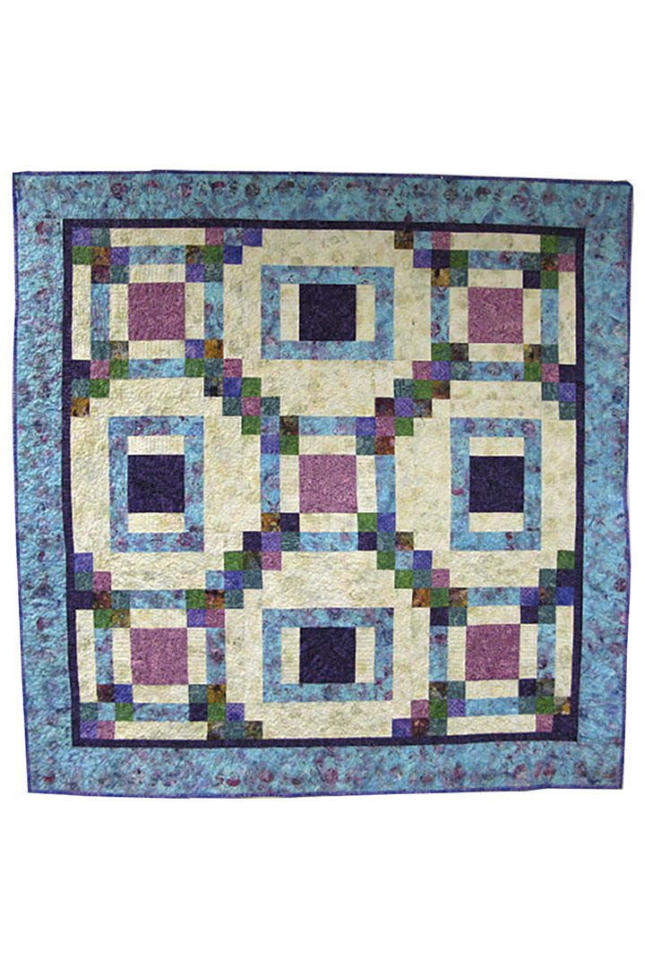 Maze quilt pattern is fast and easy to make