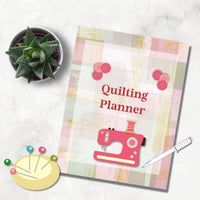 Quilt Planner Calendar Peach Green