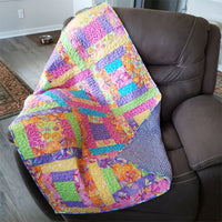 River Squares Baby quilt