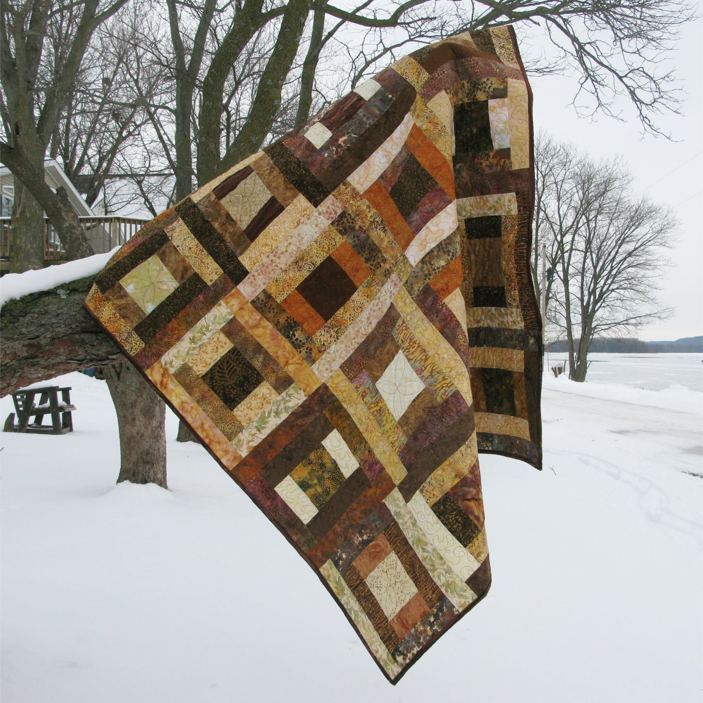 River Squares quilt