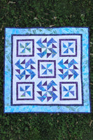Spinners quilt pattern is fast and easy to make