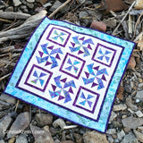 Spinners quilt pattern two blocks