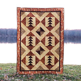 Tassel quilt pattern by the river