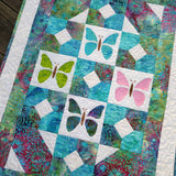Butterfly Cage pdf quilt pattern close up