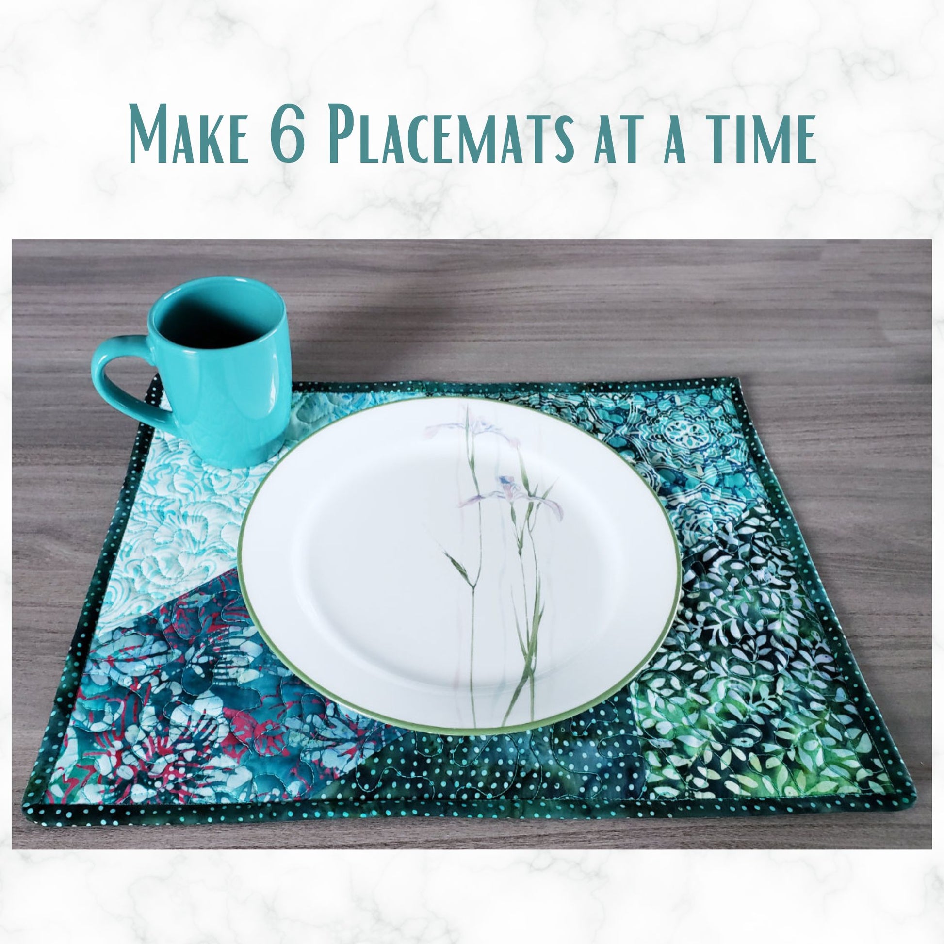 Crazy Quilt Placemats pattern