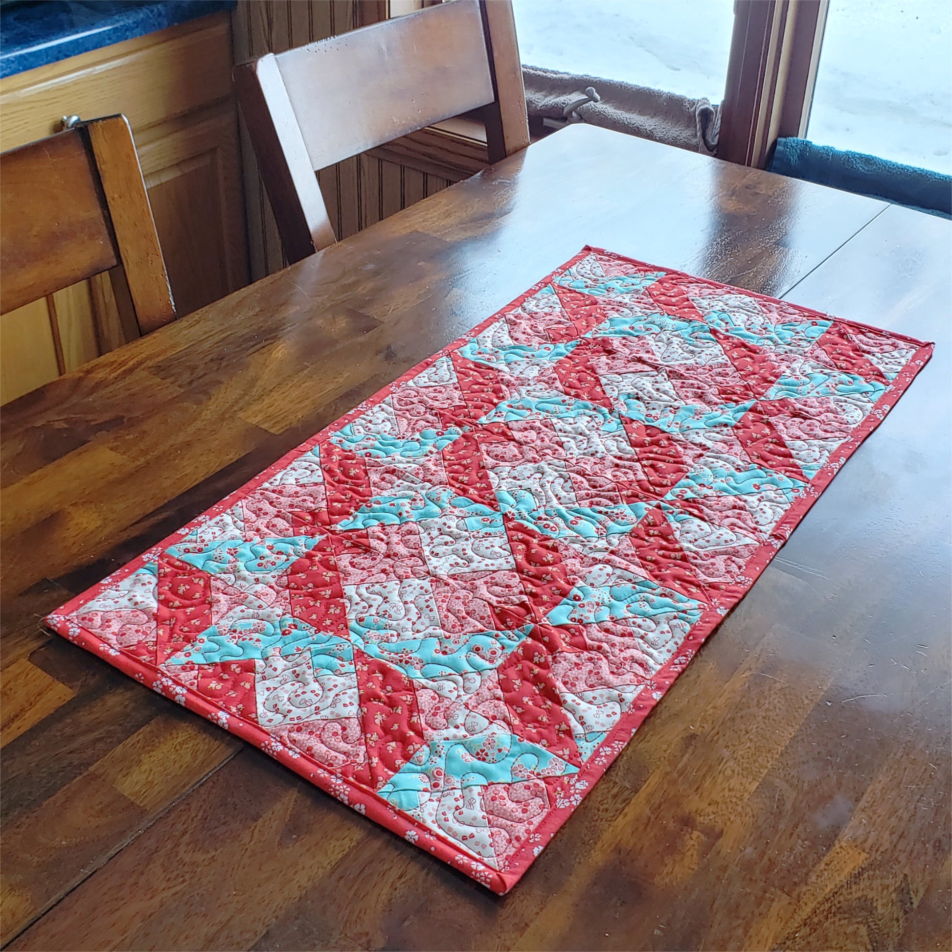 Hidden Wells Table Runner