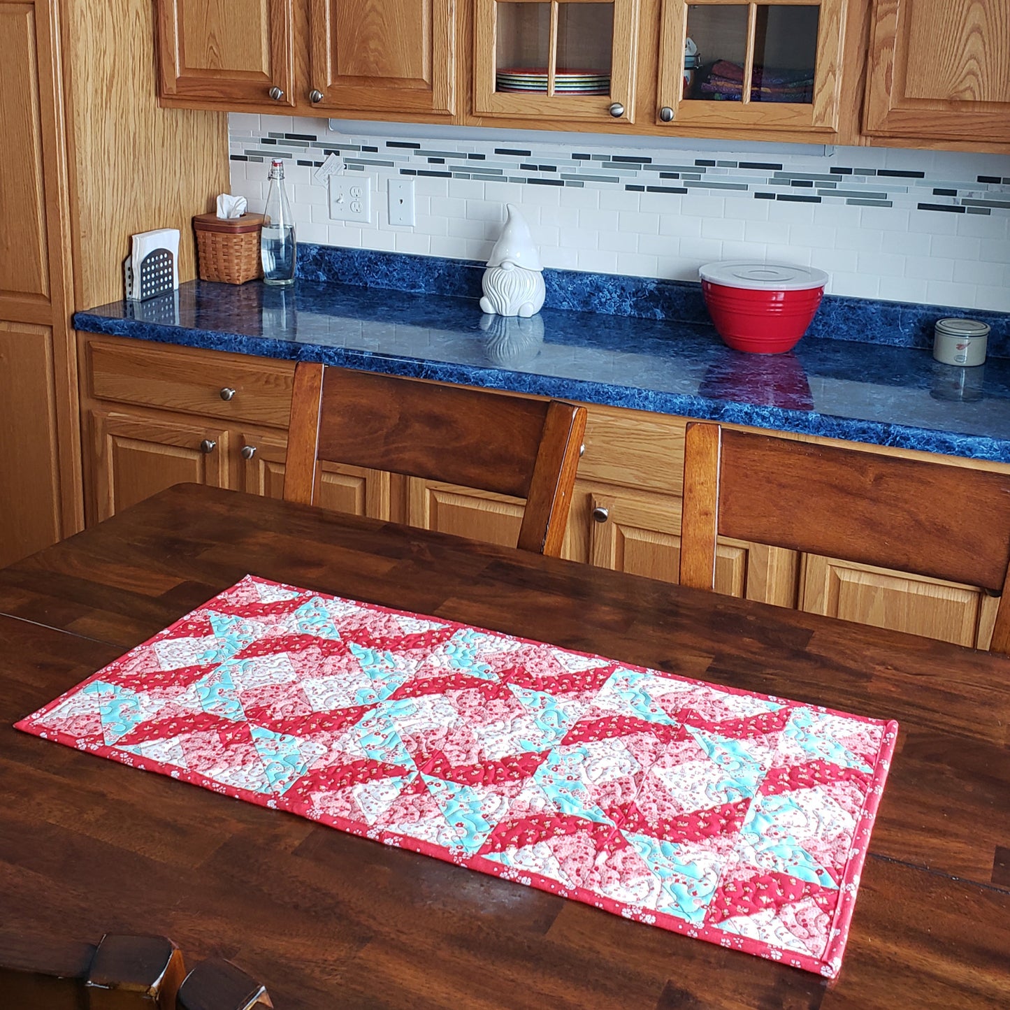 Hidden Wells Table Runner