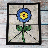 Quilted Stained Glass Flower