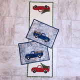Vintage Truck placemats and runner